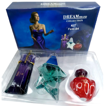 KIT FEMININO 04 DREAM BRAND COLLECTION 03 MINIATURAS (043,168,027)